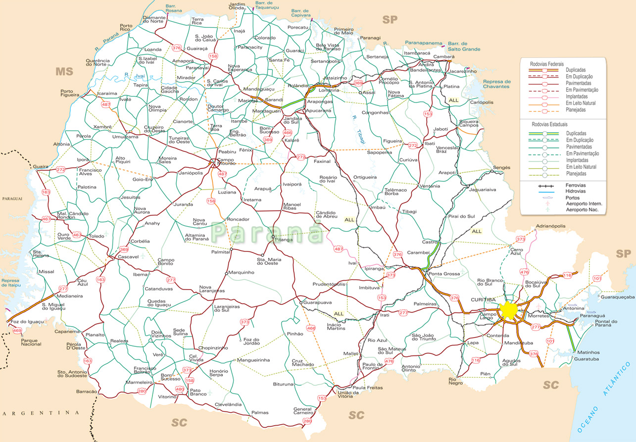 Mapa Transporte