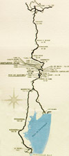 Mapa Trem
