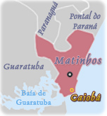 Matinhos Mapa