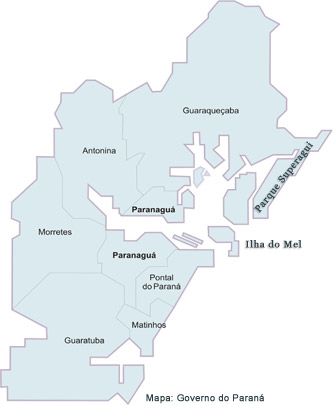 Municípios do Litoral