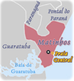 Mapa Praia Central
