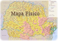 Mapa fisico PR