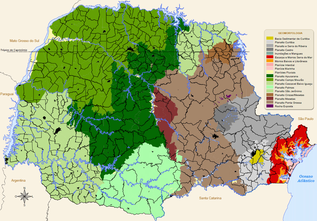 Mapa Geomorfológico