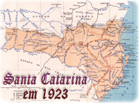 Mapa Santa Catarina